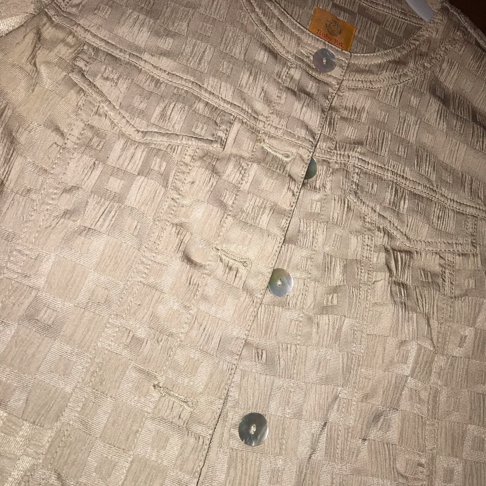Ruby Rd. Button down Jacket - Picture 2 of 4